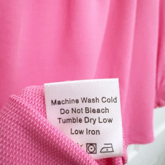 Tuckernuck Pink Off the Shoulder Marguerite Ruffle Top - Picture 7 of 8